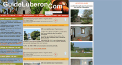 Desktop Screenshot of guide-luberon.com